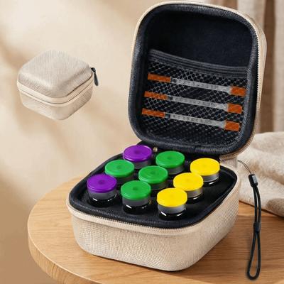 10ML Insulin Vial Storage Case Waterproof 9 Slots Essential Oil Case Dust-proof Shockproof Insulin Vial Protector Diabetics