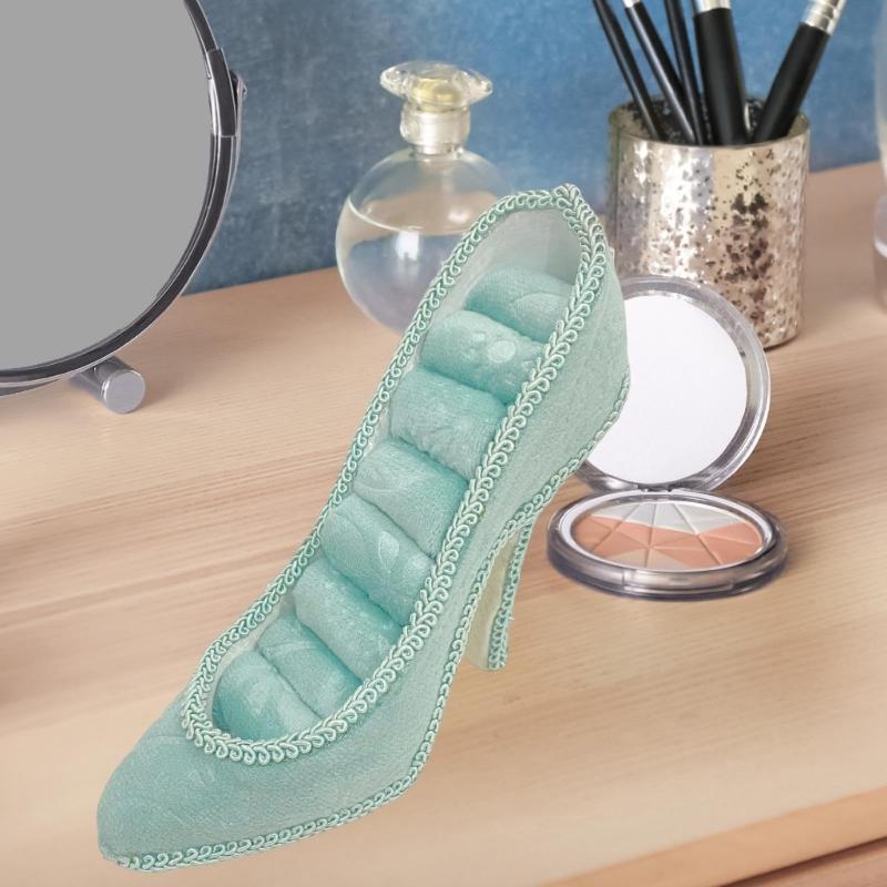 Creative High Heel Shoe Resin Jewelry Display Stand Suitable for Earrings Necklaces Rings Bracelets Home Decorating