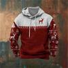2025 Men's Autumn/Winter Casual Christmas Hoodie