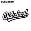 BLKUOPAR for Old School Car Stickers Fashionable Simple Decals Waterproof Sunscreen Windows RV Motorcycle Decor Car Styling