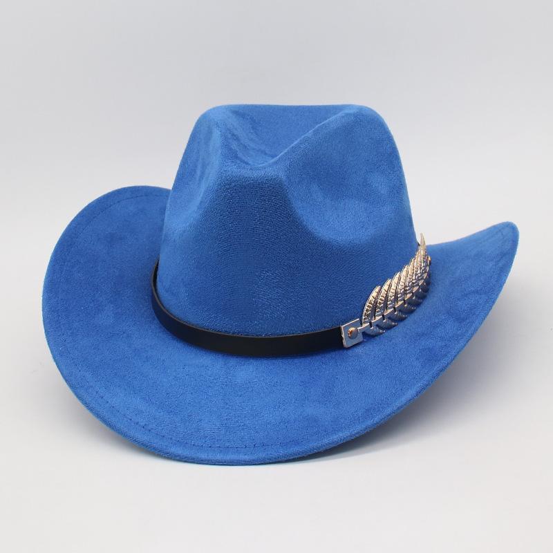 

Suede Jazz Hat Season Big Eaves Peachheart Top Big Eaves Fishbone Woolen Hat One size [j denim]