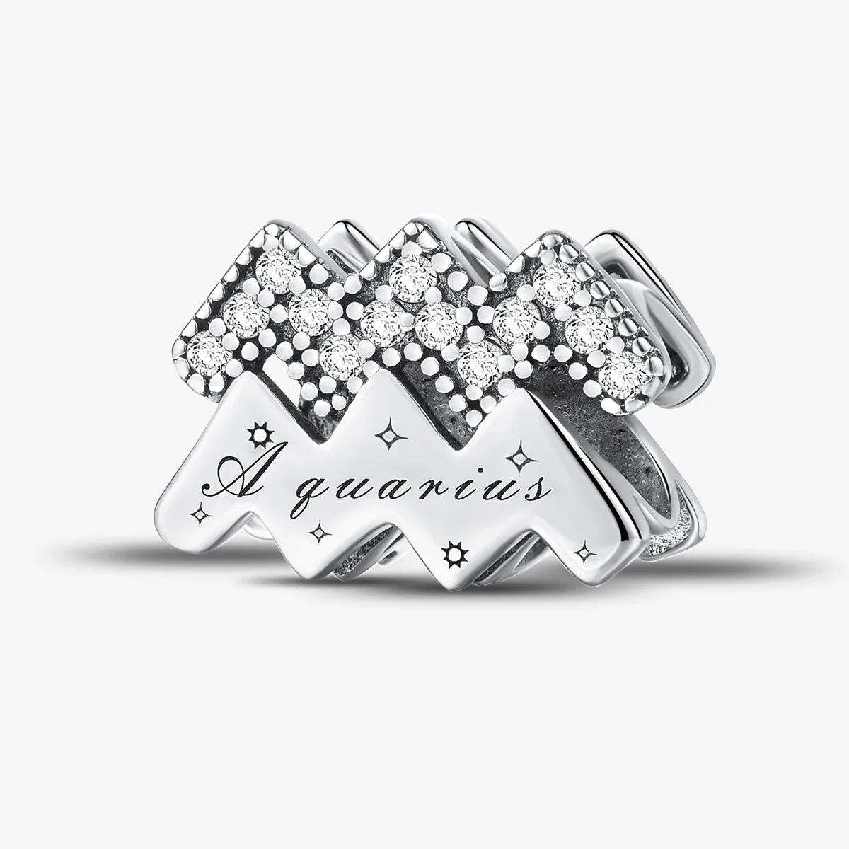 

Copper Metal Personalized Twelve Constellations Charm Bead Components Bead Components Compatible With Do It Yourself Bracelet High Quality Fine