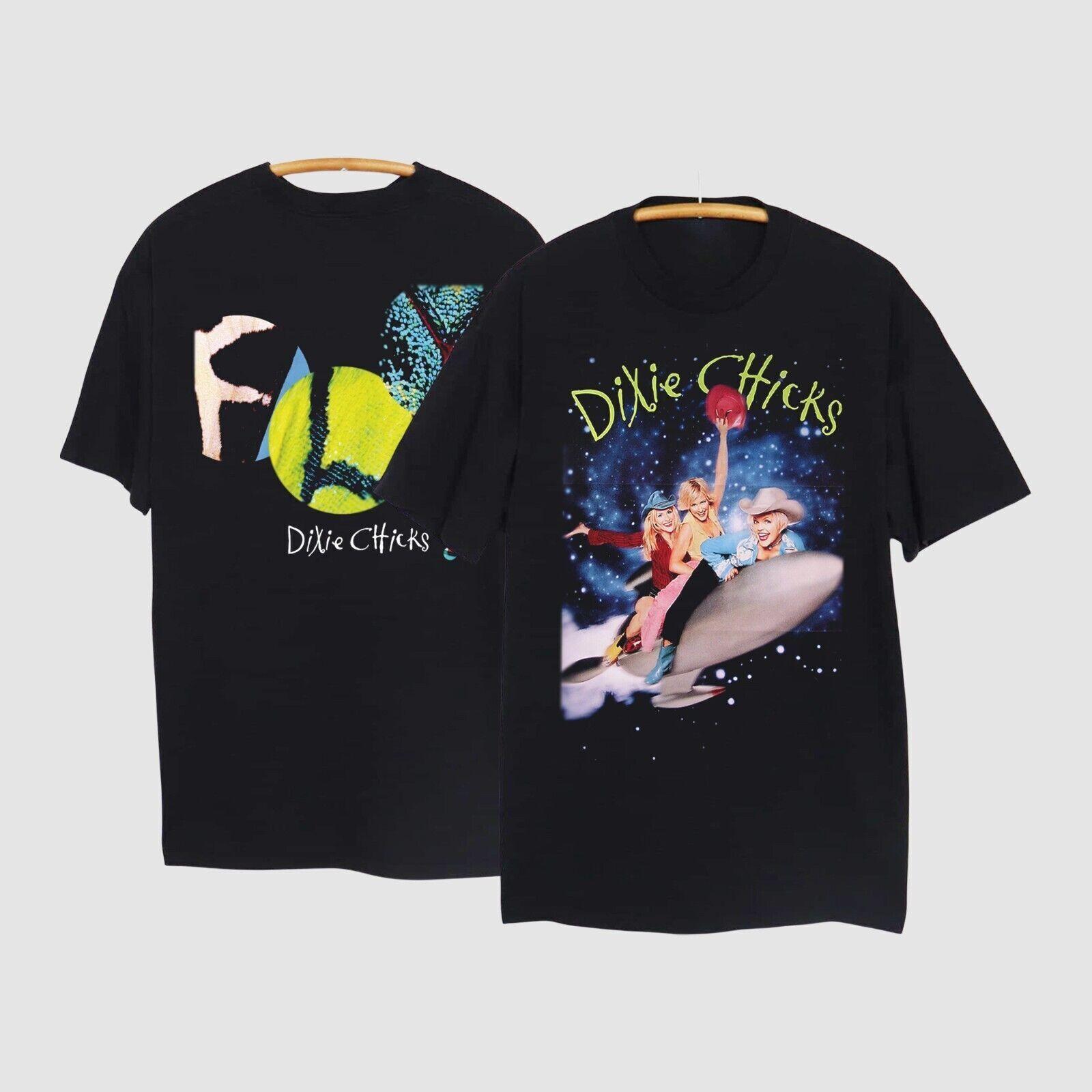 Chicks Dixie T-Shirt Size Tour Vintage Black Band Unisex World Gift Concer Music XXXL