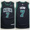 Vintage Boston Celtics Basketball Jersey Sleeveless Sportswear Men Women Fall Winter