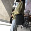 Johnature Einfache echtes Leder Frauen Tasche natürliche weiche Rindsleder Handtasche Verbundtasche Umhängetaschen