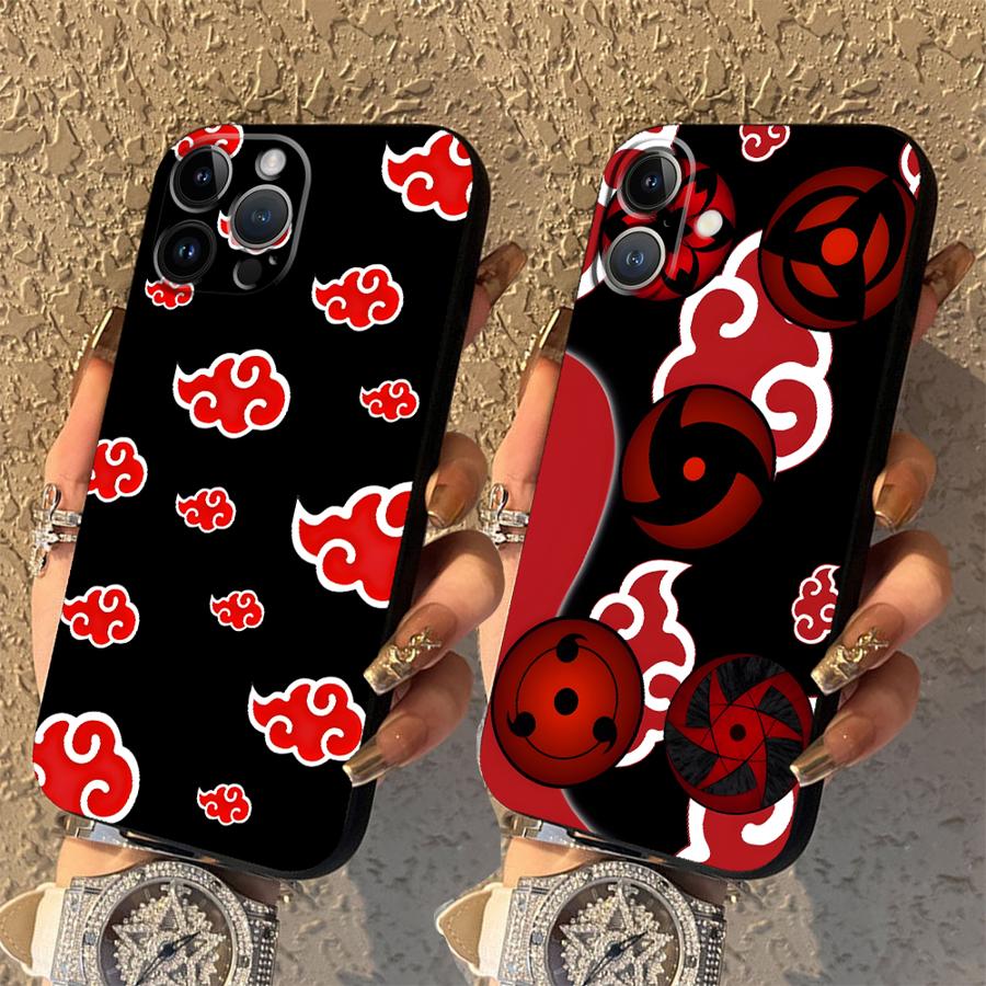 Soft Back Phone Cover Case for iPhone 7 8 SE X XS XR 12 17Air 14 15 Plus 13 Mini 17 16 Pro Max 11 Akatsuki Cool Cloud