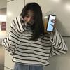 Women's Solid  Long-sleeved Casual Crewneck Loose  Hoodie Pullover Sweatshirt Top
