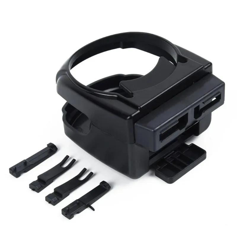 Car Cup Holder Air Vent Water Bottle Rack Beverage Mount Drink Clip Coffee Can Organizer Container Storage Stand Auto Outlet