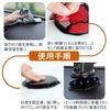 DACAIFH Suction Cup Base, Compatible with Curved Surfaces, Car Dashboard