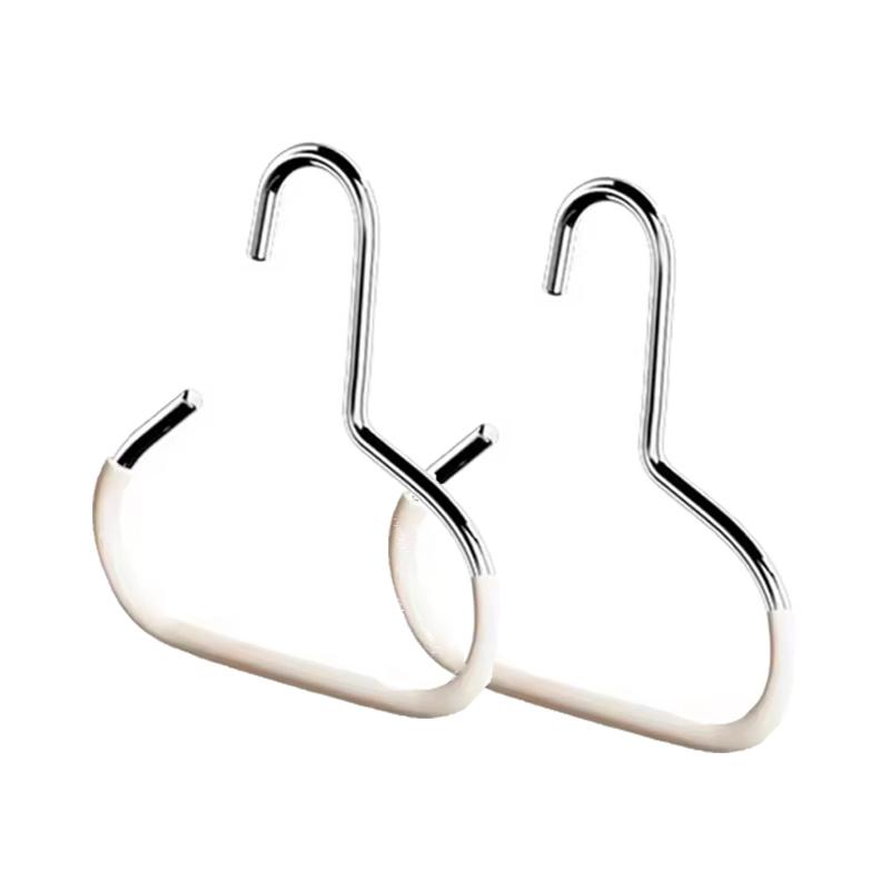 Durable Circle Ring Hat Hanger Non-marking Non-slip Hat Storage Hook Scarf Towel Tie Hanging Rack