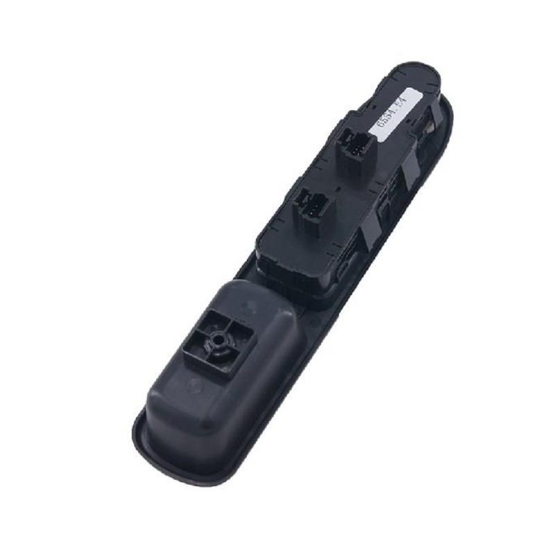 for Peugeot 307 2002-2009 Car Master Electric Window Switch Button with Folding Front Left Replacement 6554.E4 Auto Part 3+6 PIN