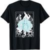T-shirt Pokémon Alolan Ninetales Montagnes Glacées Portrait Rétro