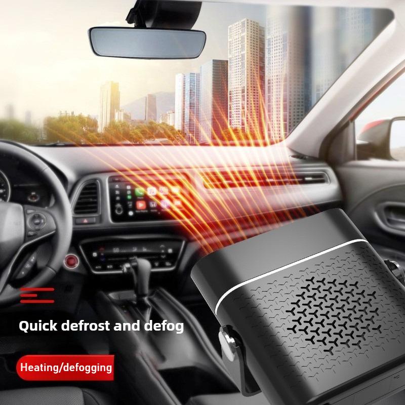 Calefactor Descongelador Antivaho Automático Parabrisas Calentamiento Rápido Portátil Calentador de Coche Nuevo 2025 12V 24V