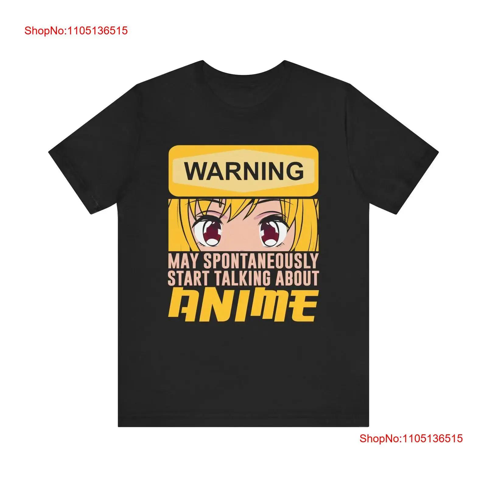 

Anime Warning T Shirt Talking About Lover Short vintage Washed fashion Versatile Slightly Stylish Stretched streetwear graphic 5XL різнокольоровий