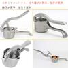 HCTOOL Hand Juicer, Lemon Squeezer, Low-Temperature Juicing, Manual Juicer, Home Juice Extractor, Commercial and Home Use (Silver)
