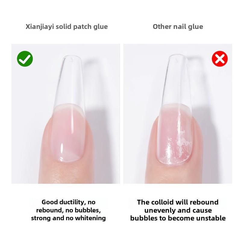 Nuevo pegamento sólido 2024: suave con las armaduras, no se pega a las manos, adhesivo duradero.