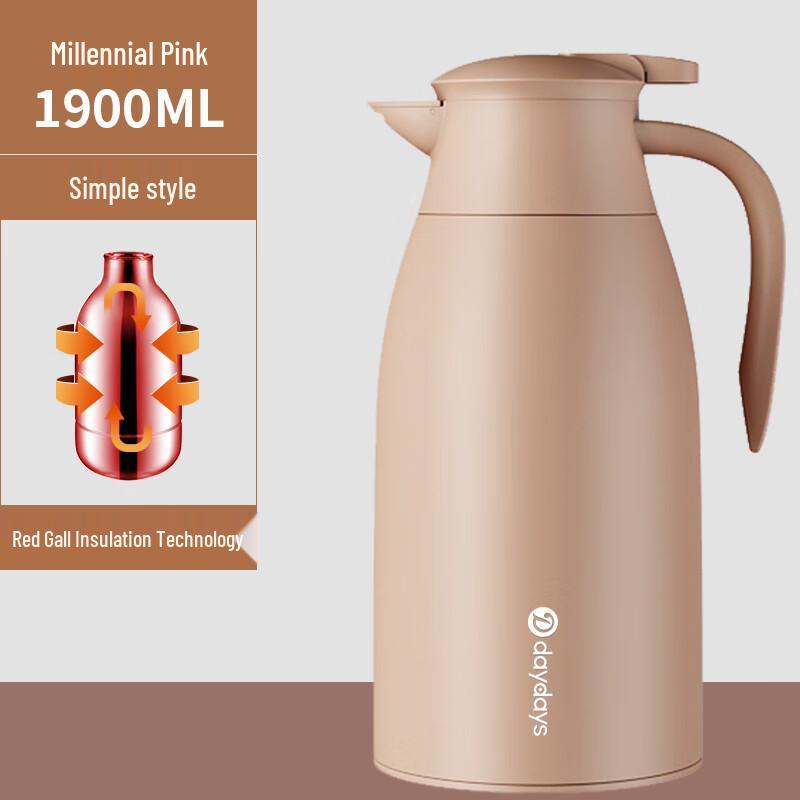 Ding Le PK283 Stainless Steel Glass Lined Thermos