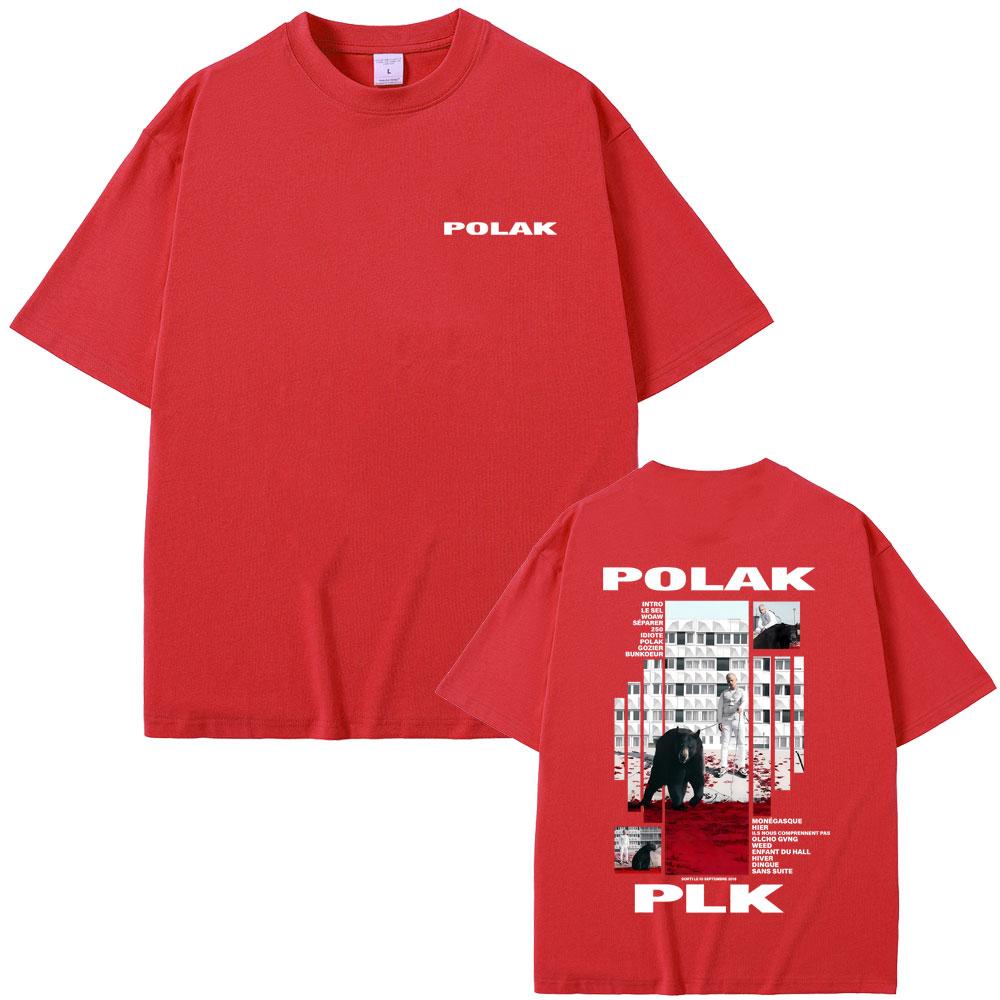 

Rapper Plk Polak Graphic Tshirt Men Women Hip Hop Fashion Pop Music Tshirts Mens Casual Cotton Vintage T Shirts Streetwear S