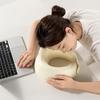 Resilient U-shaped Pillow Removable Neck Support Pillow Lightweight Headrest Business Trip