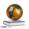 HD 8-Inch Magnetic Levitation Globe Ornament - Gold