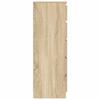 vidaXL Drawer Cabinet Sonoma Oak 60x36x103 Cm Wood-based Panel