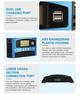 Cross-border Solar Controller: 12/24V Auto Identification MPPT for Photovoltaic Power Charging