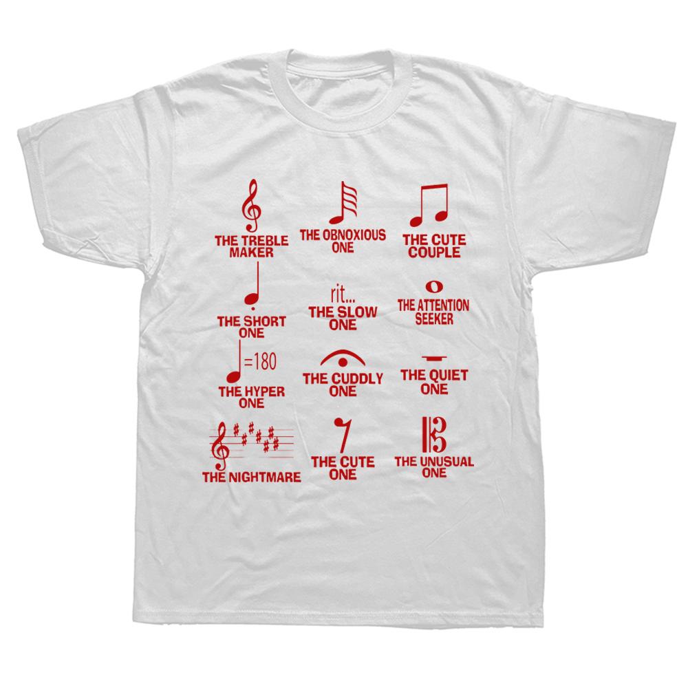Musikalische Noten Symbol Definition Humor Lustiges Weihnachtsgeschenk T-Shirts Grafik Baumwolle Streetwear Kurzarm T-Shirt Herrenbekleidung