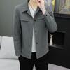 Men's Coats Handsome High-end Lapel Jackets New Slim-fitting Youth Suits Popular Tops Spring Autumn