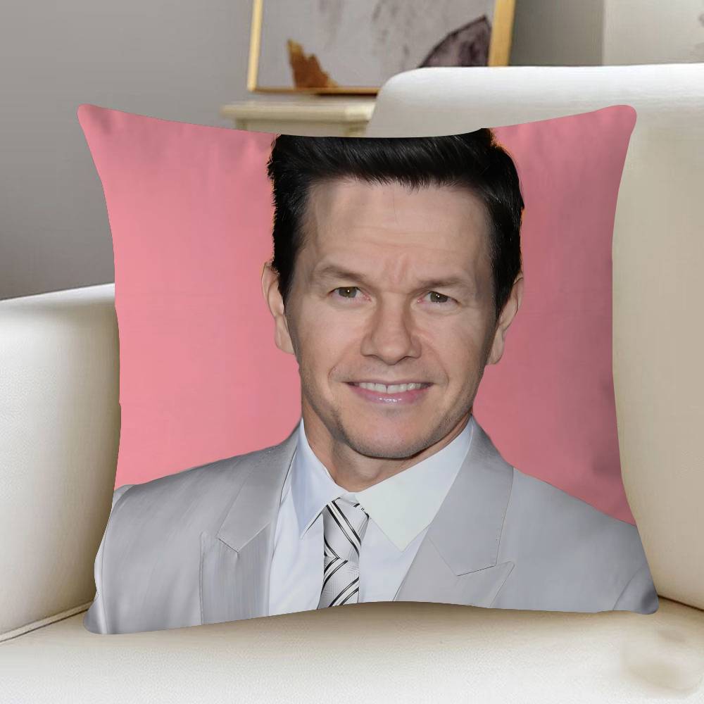 

M-Mark Wahlberg Cushion Cover Decorative Pillow Sofa Home Decor Case Pillow Cases 12x12Inch