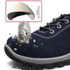 Oulylan Men Anti-smash Protection Footwear Lightweight Breathable Industrial Safety Shoes Wear Resistant Steel Toe Work Boots