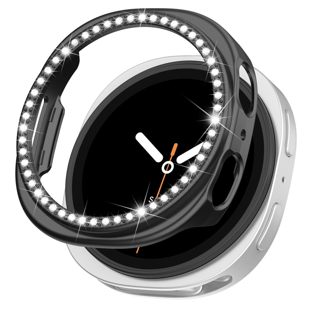 Etui PC Na Samsung Galaxy watch 8 Case 40mm 44mm Akcesoria Diamentowe Puste Twardy Zderzak Obudowa Galaxy watch8 Etui Ochronne