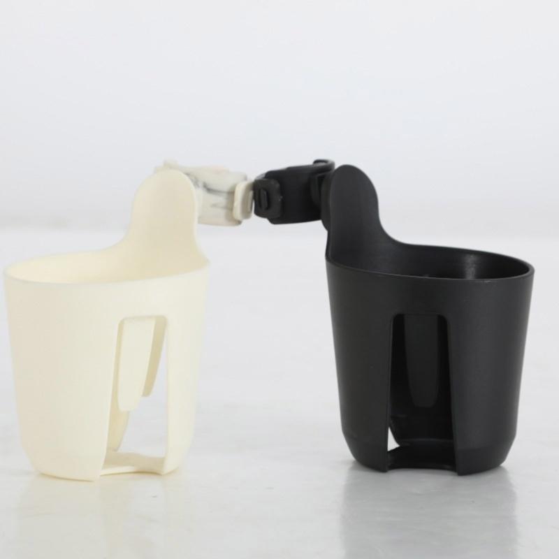 Newborns Strollers Water Cup Organiser for Baby Bottles Parent Drinks Food Grade PP Cup Holder Stand Easy Installation