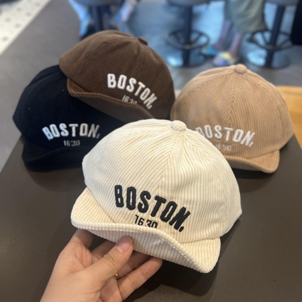 Motif Brodé Casquette Bec de Canard Bébé Casquette Glacier Respirante Pour Enfants Âgés de 1 à 3 Ans