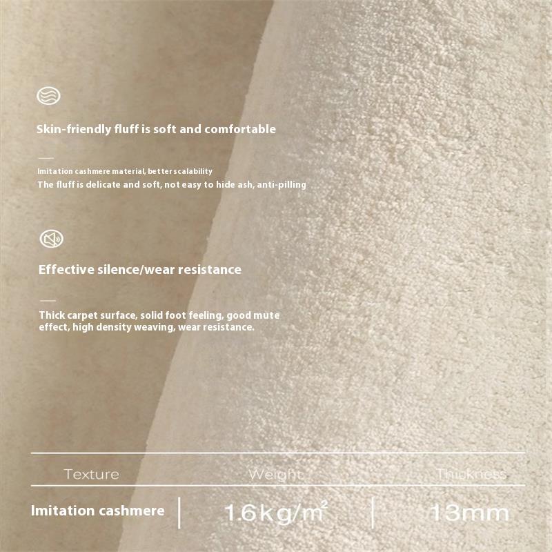 Geometric Line Living Room Wear-resistant and Waterproof Sofa, Living Room and Bedroom Carpet, Home Decoration