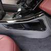 ABS carbon fiber For Range Rover Sport 2025 2025 Car Center Console Lower Storage Compartment Side Decorative Frame Accessories