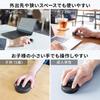 Sanwa Direct UFO Mouse, Bluetooth Mouse with USB-A Receiver, Wireless, Slim, Compact, Portable, Multi-Pairing Compatible, Black, 400-MAWBT198BK