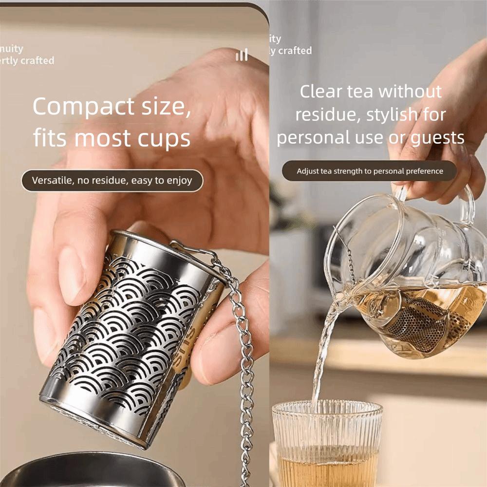 Multifunktionaler Tee-Ei-Filter Edelstahl Kaffeefilter Langlebiges Teesieb Tee