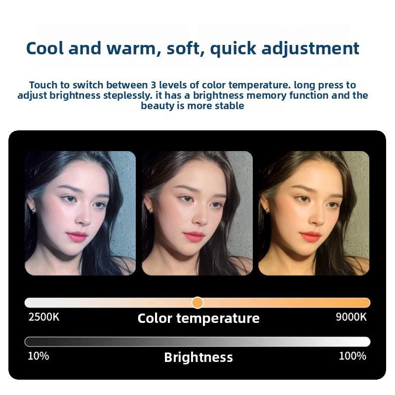 Mobile Phone Magnetic Filling Light Selfie Beauty Light Mobile Phone Filling Light Portable Mini Magnetic Bracket