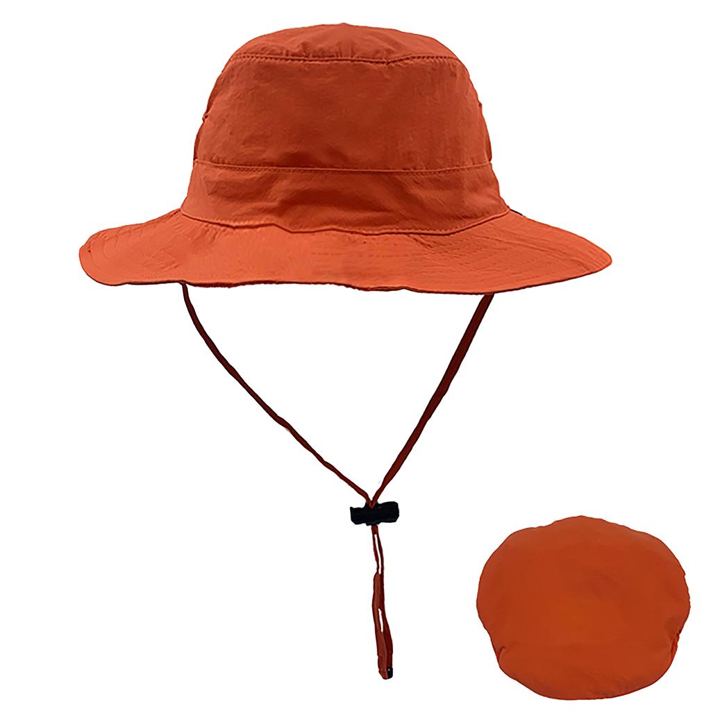 Uv protection Foldable Plain Sun Hat Outdoor Cap Finishing Plain Custom Bucket Hat/cap with String