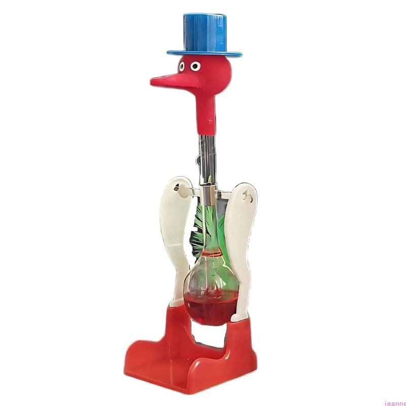 Happy Bobbing Bird Liquid Drinking Toy Creative None-Stop Liquid Drinking Glass Lucky Bird Duck Bobbing Magics Prank Toy