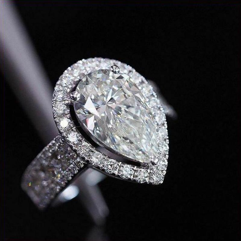 Fashion and Elegance Women Wedding Rings Full Brilliant AAA CZ Gorgeous Accessories for Engagement Luxury Design Jewelry