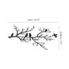 Metal Bird Wall Art for Home Living Room Decor with Tree Branch Design