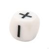 10 Pieces Symbol Dice Add Subtract Mathematical Accs Durable Square Math Counting Teaching