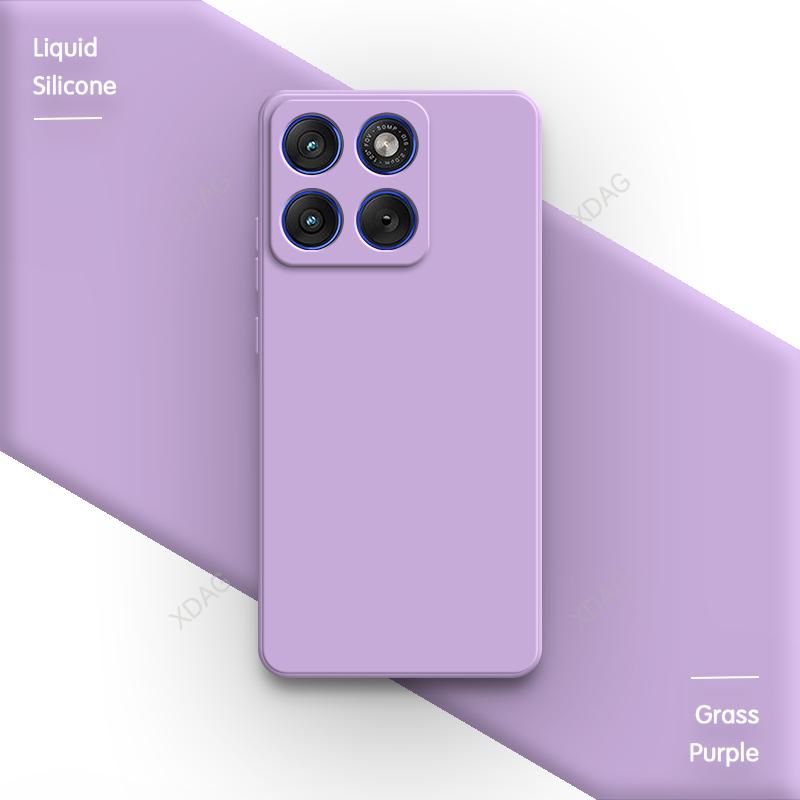 Original Phone Case for Motorola Edge 70 Moto X70 Air 5G Soft High Qualtiy Classic Liquid Silicone Fashion Shockproof Back Cover