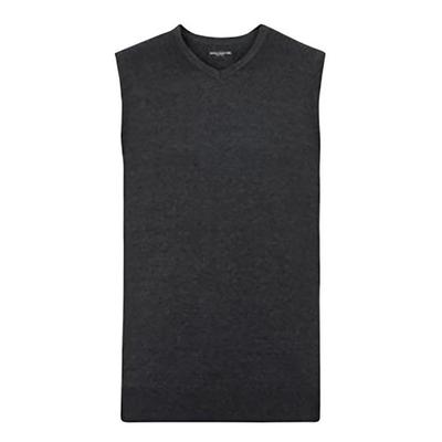 Collection Mens V-Neck Sleevless Knitted Pullover Top / Jumper