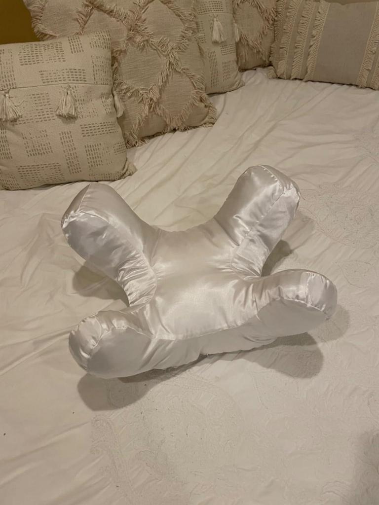 Ultra měkký krční polštář: Podpora krku, Proti vráskám, Plněno bavlnou pro hluboký spánek