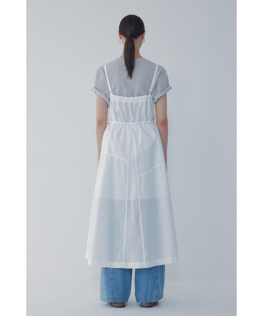 Bobeu Sleeveless Dress With Zipper Detail_White 7156237005