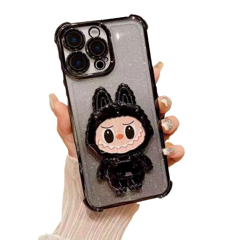 The Labcloth Mirror Stand Is Suitable for IPhone16ProMax, Electroplated Phone Case, and Fully Covers The Four Corners of The IPhone 14 for Anti-drop