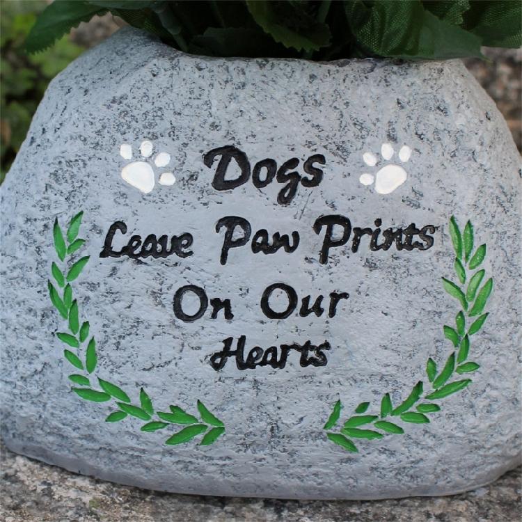 Fashionable Pet Memory Plant Hold Commemorative Flower Hold Resins for Outdoor