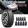 Car Vacuum Tyre Repair Nail Kit Rubber Vacuum Tire Puncture Repair Nails Moto Wheel Tubeless Nails